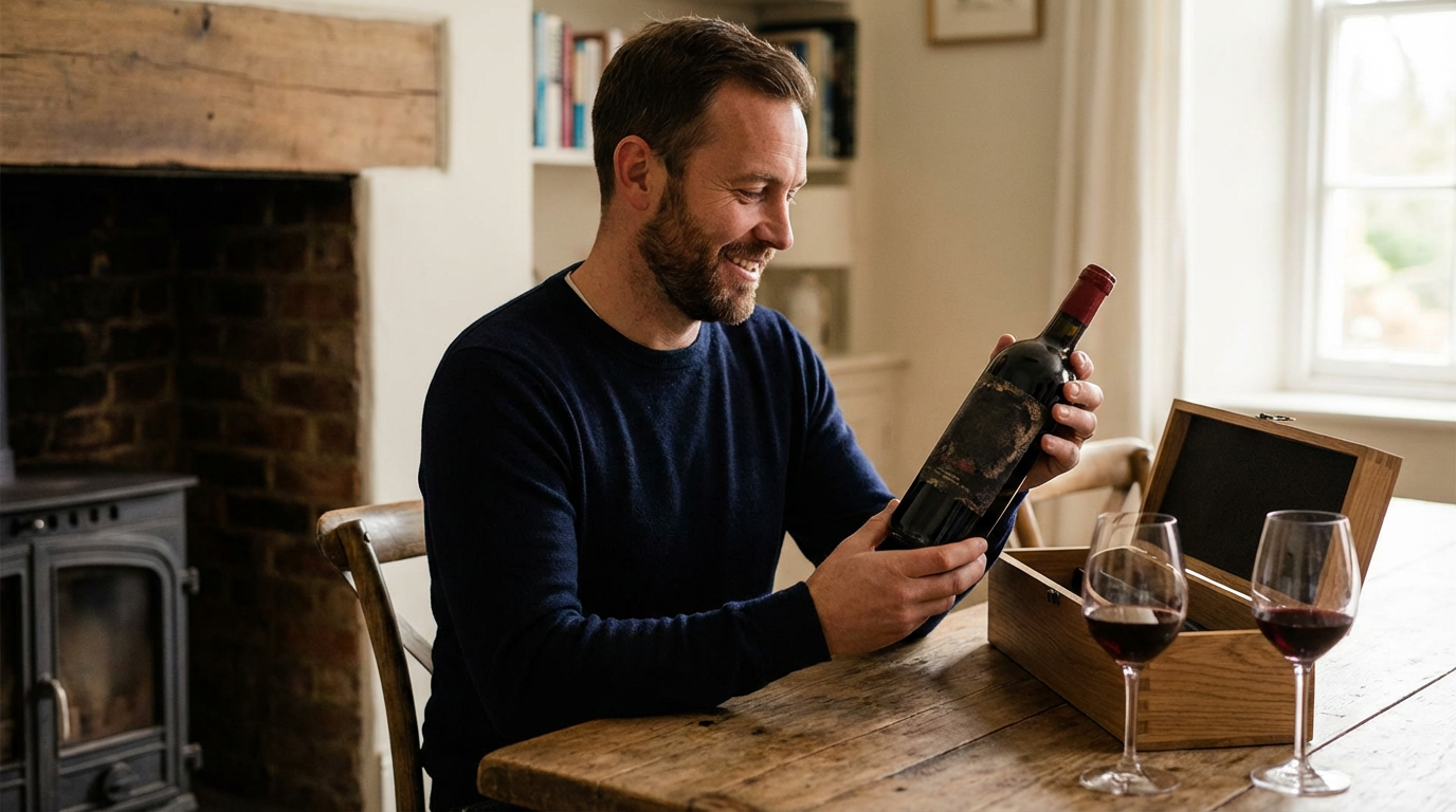 Qual o melhor vinho para presentear um homem