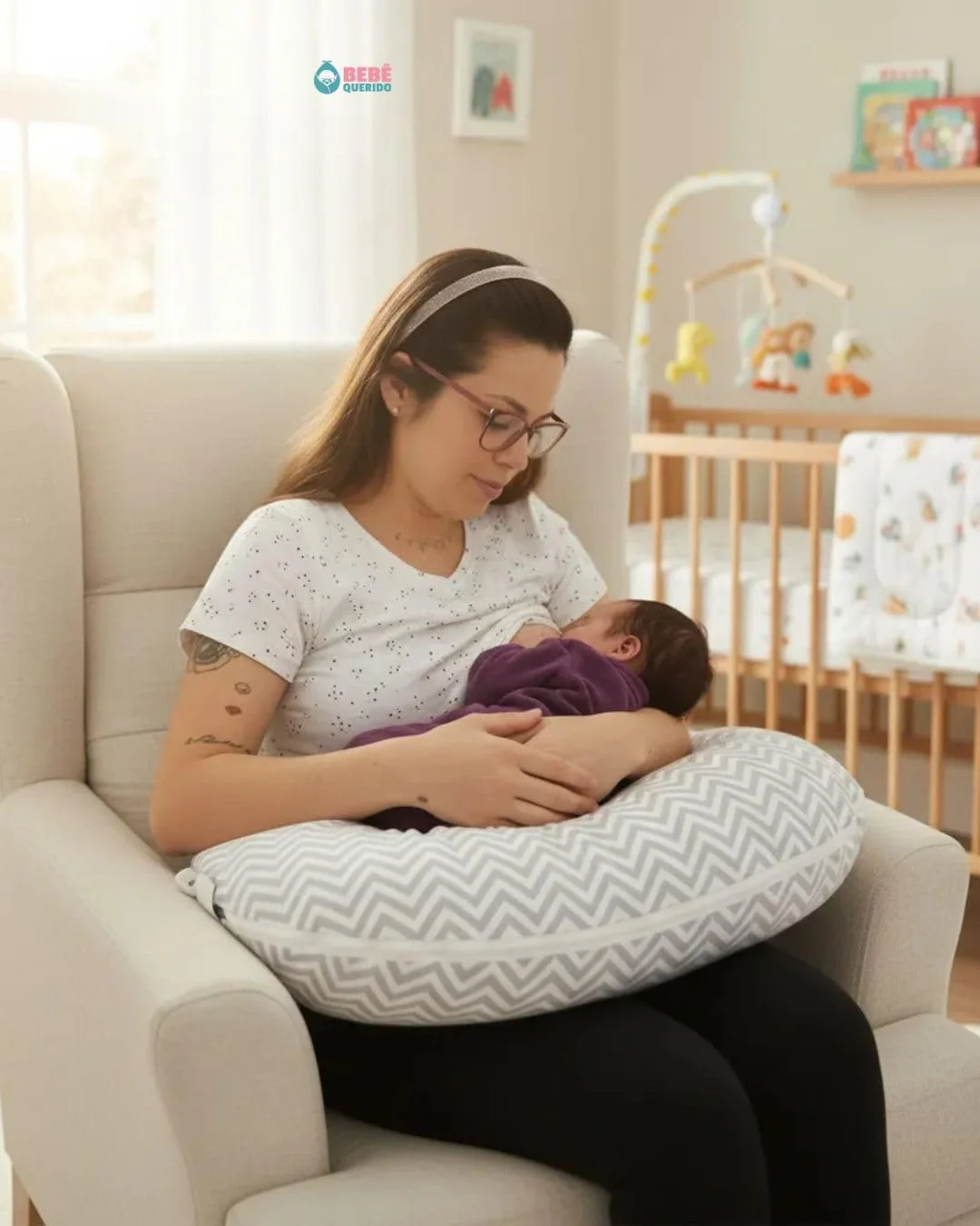 Almofada de amamentação