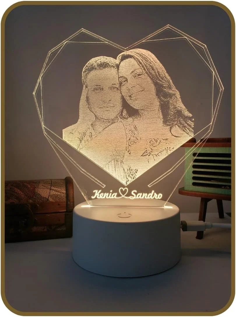 Luminária 3D Led