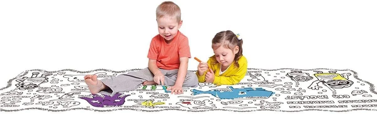 11. Tapete para Colorir: 1 a 5 anos