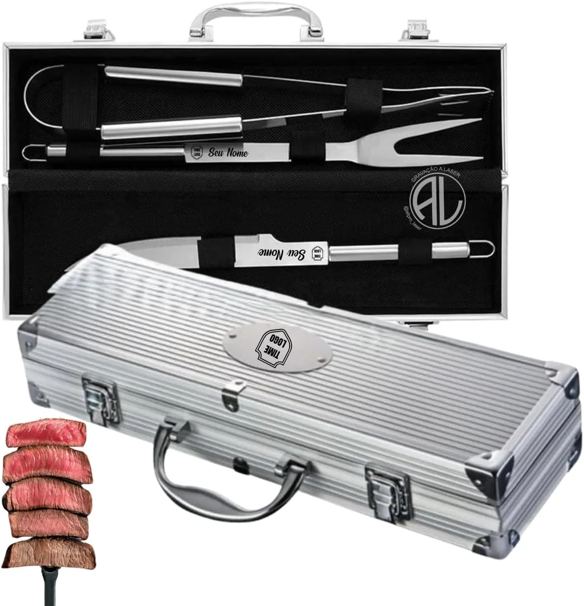 Kit churrasco personalizado