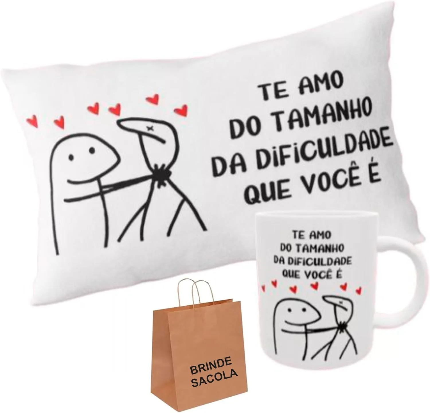 Caneca ou almofada personalizada
