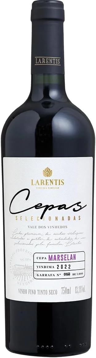 10. Vinho Larentis Marselan 750ml Cepas Selecionadas
