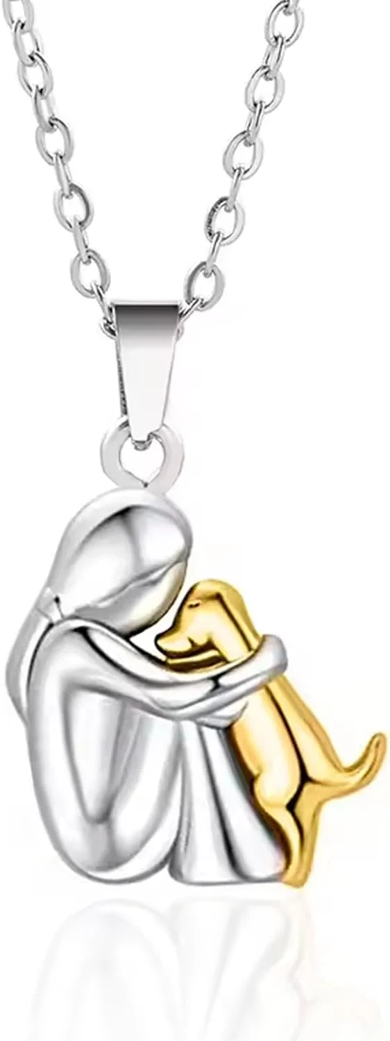 Colar Pet Cachorro Abraço Amor Mãe De Pet