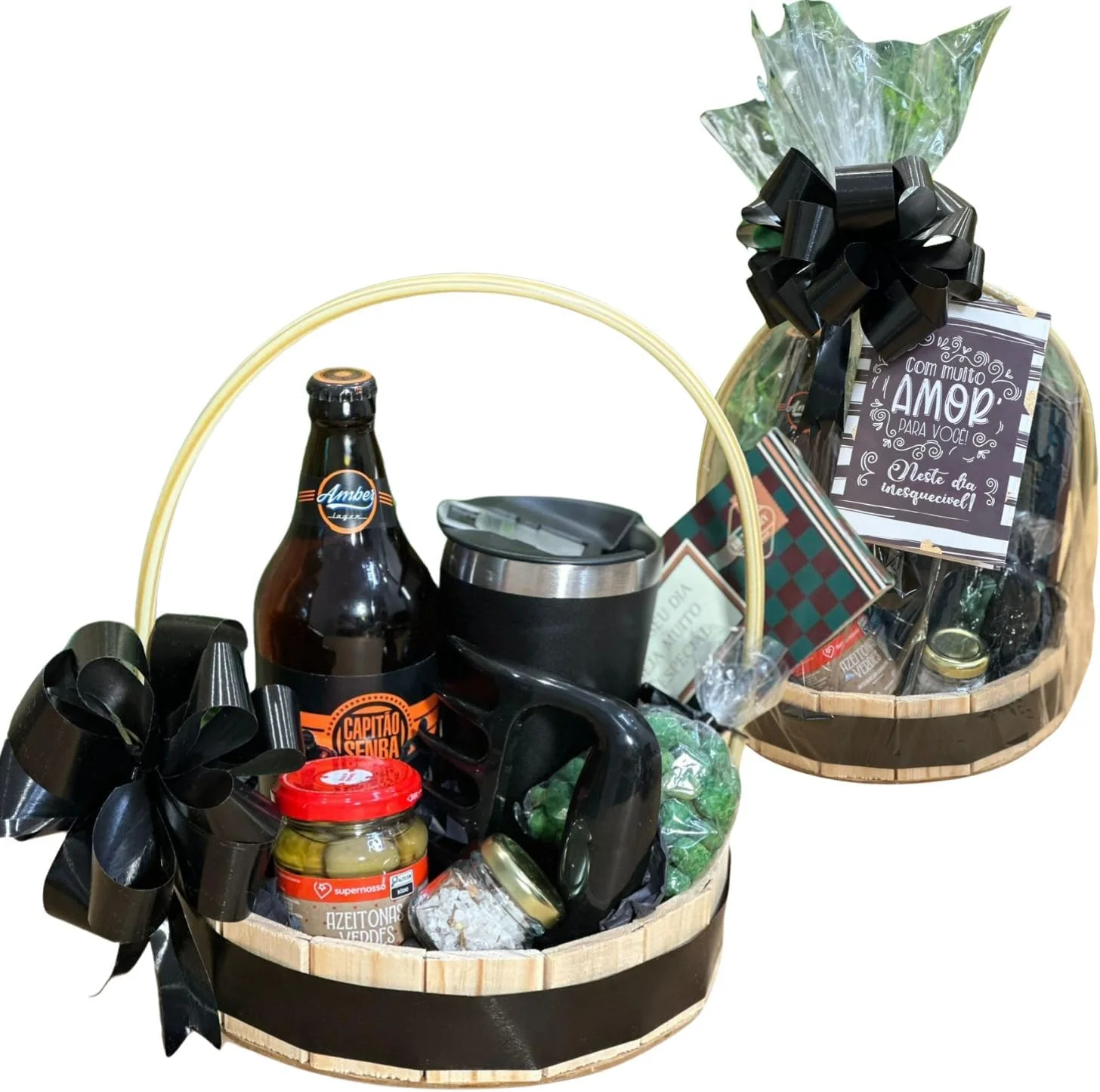 Cesta gourmet montada