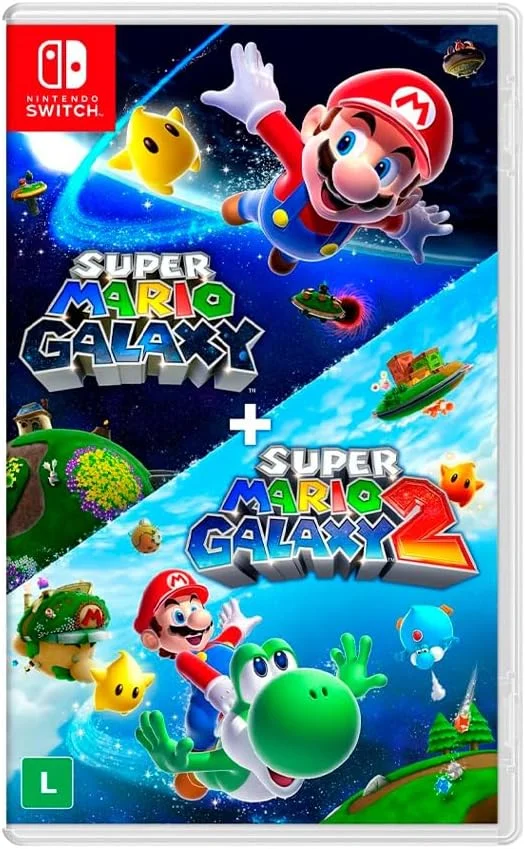 Nintendo, Jogo, Super Mario Galaxy + Super Mario Galaxy 2