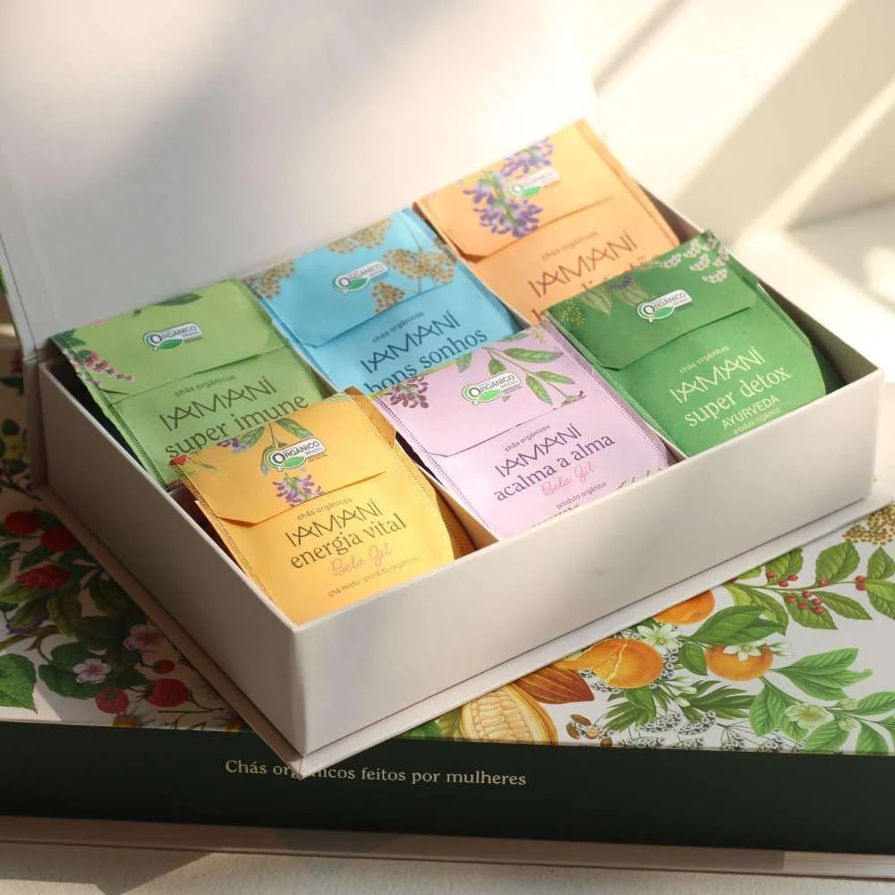 Kit de chá ou café gourmet