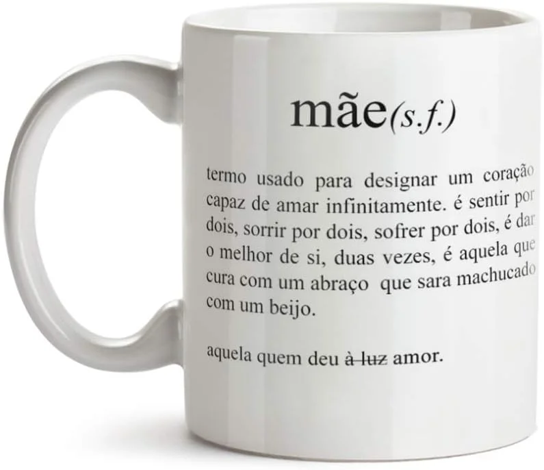 Caneca Significado de Mãe