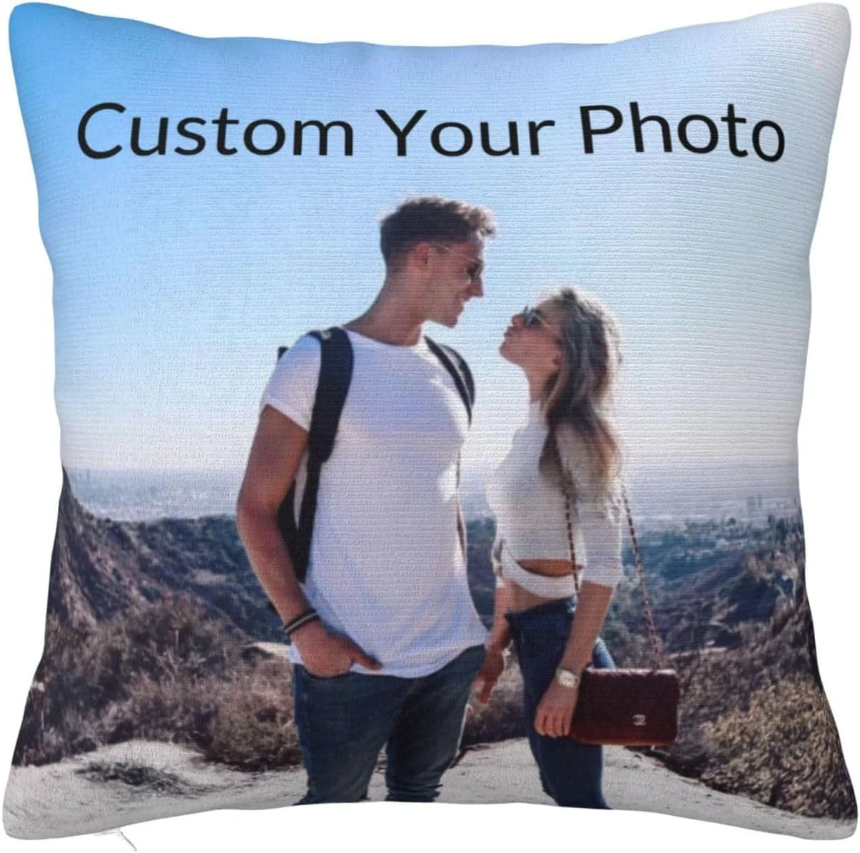 Almofada com foto personalizada
